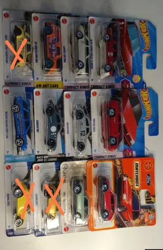 Hot Wheels y Matchbox