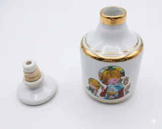 Lote figuras comunión y muñeca porcelana