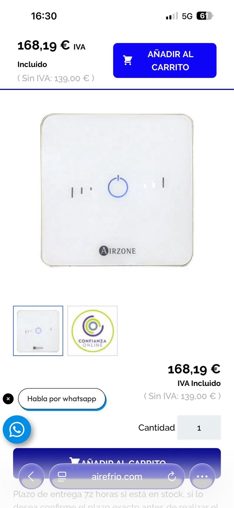 Componentes AirZone afbeelding 5