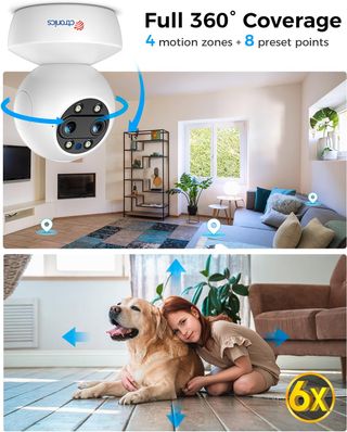 Cámara Interior con Doble Lente