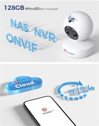 Cámara Interior con Doble Lente