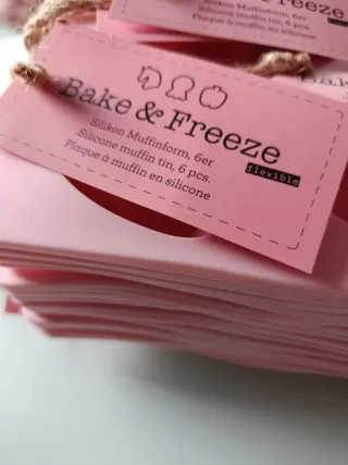 Molde silicona rosa para pasteles