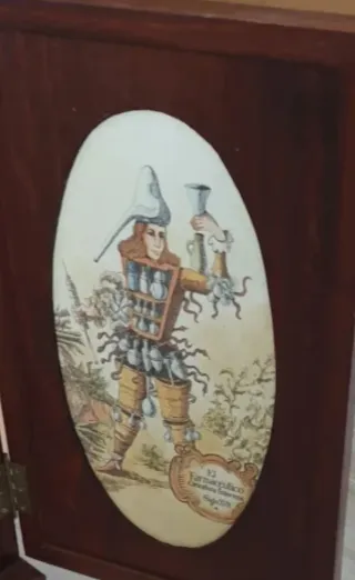 Mueble Boticario Farmacia Antiguo Madera