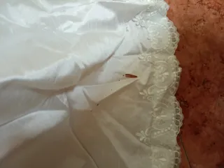 Vestido Novia Encaje Espalda Cruzada