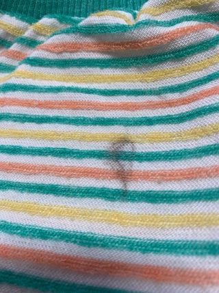 Conjunto bebé a rayas rastafari