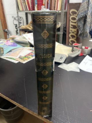 Álbum Belgica 15 anillas Edifil verde