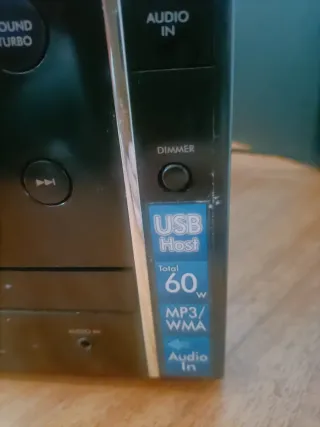 Minicadena JVC MP3/WMA USB