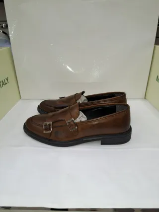 Scarpe uomo vera pelle tg. 41 marrone