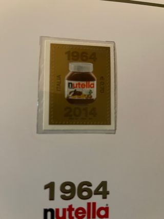 Francobolli Nutella 1964-2014 Poste Italiane