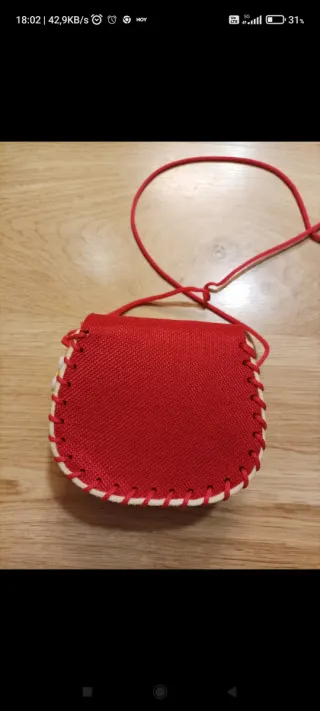 Bolsito niña hecho a mano