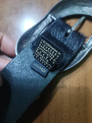 Cintura Roberto Cavalli Unisex Pelle e Pelliccia