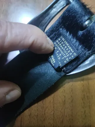 Cintura Roberto Cavalli Unisex Pelle e Pelliccia