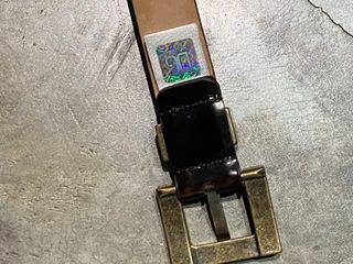 Cinturón de piel D&G Dolce&Gabbana color marrón