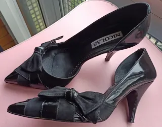 Zapatos de vestir negros Nicolas