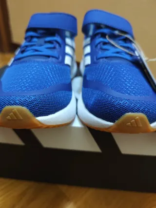 Scarpe da bambino blu Adidas