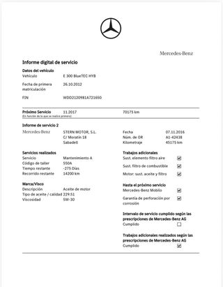 Mercedes Clase E E 300 BlueTec HYBRID Avantgarde