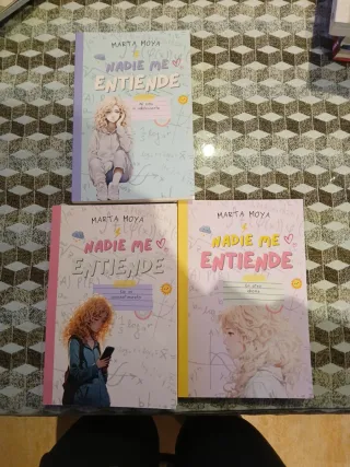 libros 1,2 y 3 de Nadie me entiende,