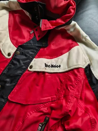 Chaqueta Roc Racing Roja y Beige Talla XL