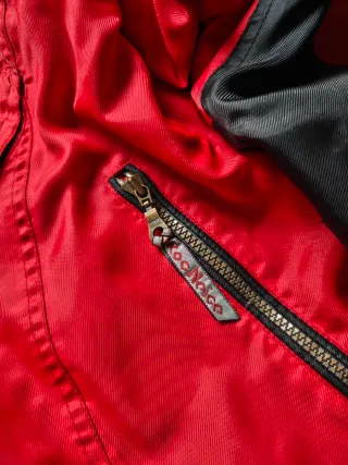 Chaqueta Roc Racing Roja y Beige Talla XL