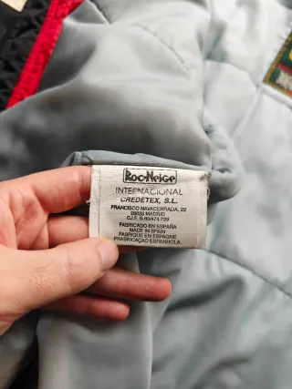 Chaqueta Roc Racing Roja y Beige Talla XL