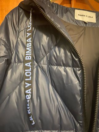 Plumífero Bimba y Lola Azul