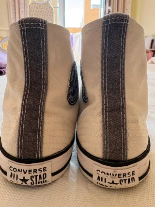 Converse All Star color hueso