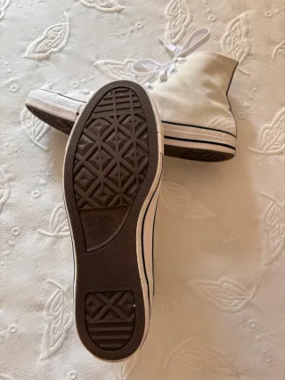 Converse All Star color hueso