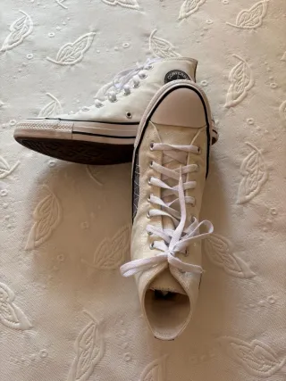 Converse All Star color hueso