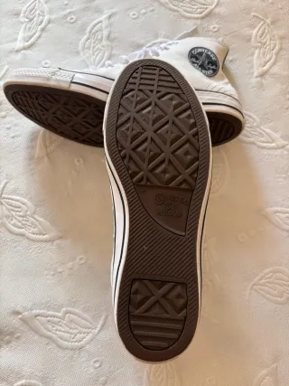 Converse All Star color hueso