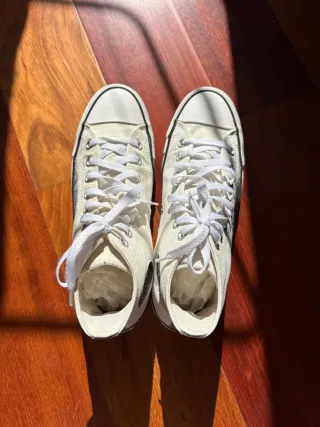 Converse All Star color hueso