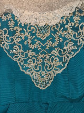 Traje Fallera Niña S.XVIII + Manteletas