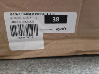 Zapatillas Under Armour Blancas Talla 38