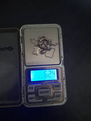 Collar Tous Plata Oso y Piedras