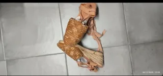 Zapatillas esparto cuña atadas