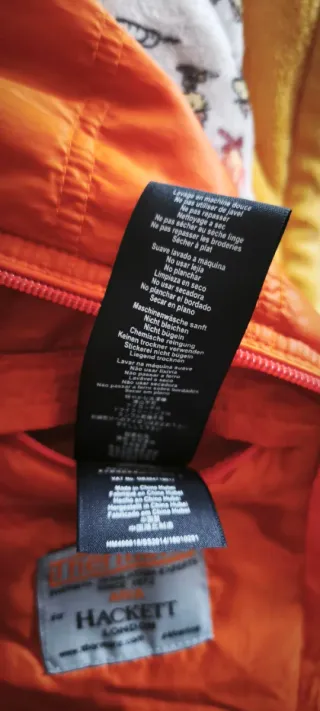 Chaleco Hackett Naranja