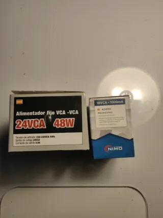 Pareja Alimentadores AC-AC 18V 24V Nimo Audio Pro
