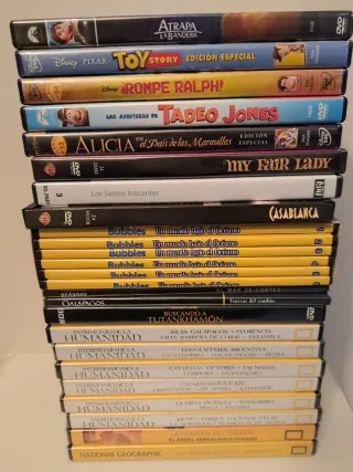 Lote 25 DVDs variados