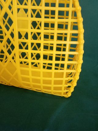 Bolso Cesta Monsac Vintage Amarillo