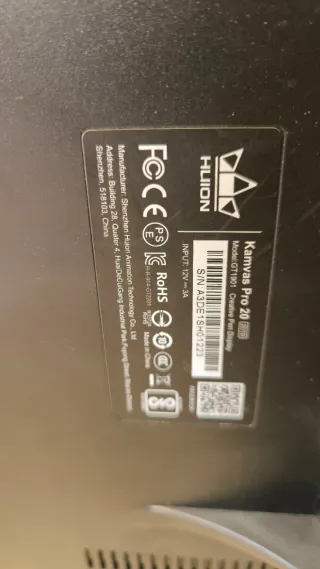 HUION Kamvas Pro 20 2019