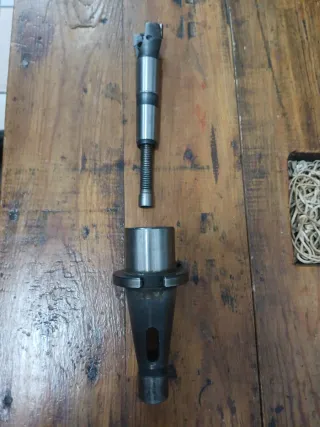 Cono fresadora 2 cuchillas