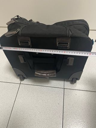 Trolley Piquadro nero e marrone