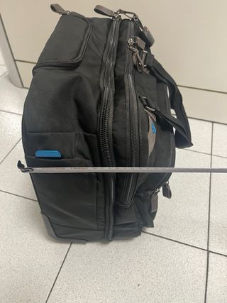 Trolley Piquadro nero e marrone