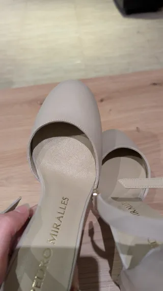 Tacones Lena Pedro Miralles Beige