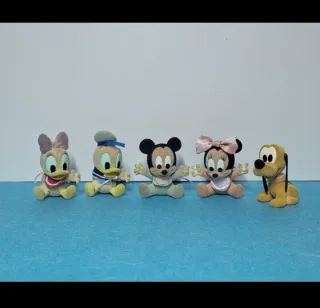 Figure Disney Baby Family Simba anni '90 vintage