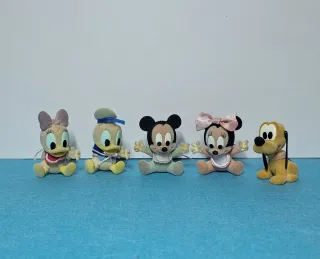 Figure Disney Baby Family Simba anni '90 vintage