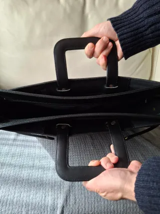 Maletín ejecutivo piel negro