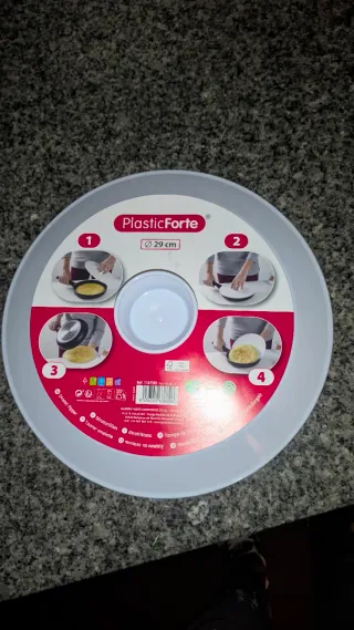 Plato para tortilla PlasticForte 29 cm