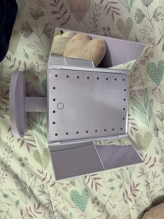 Espejo de tocador blanco