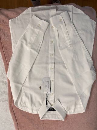 Camisa Polo Ralph Lauren Blanca
