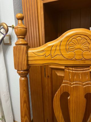 Sillas de comedor de madera (4)